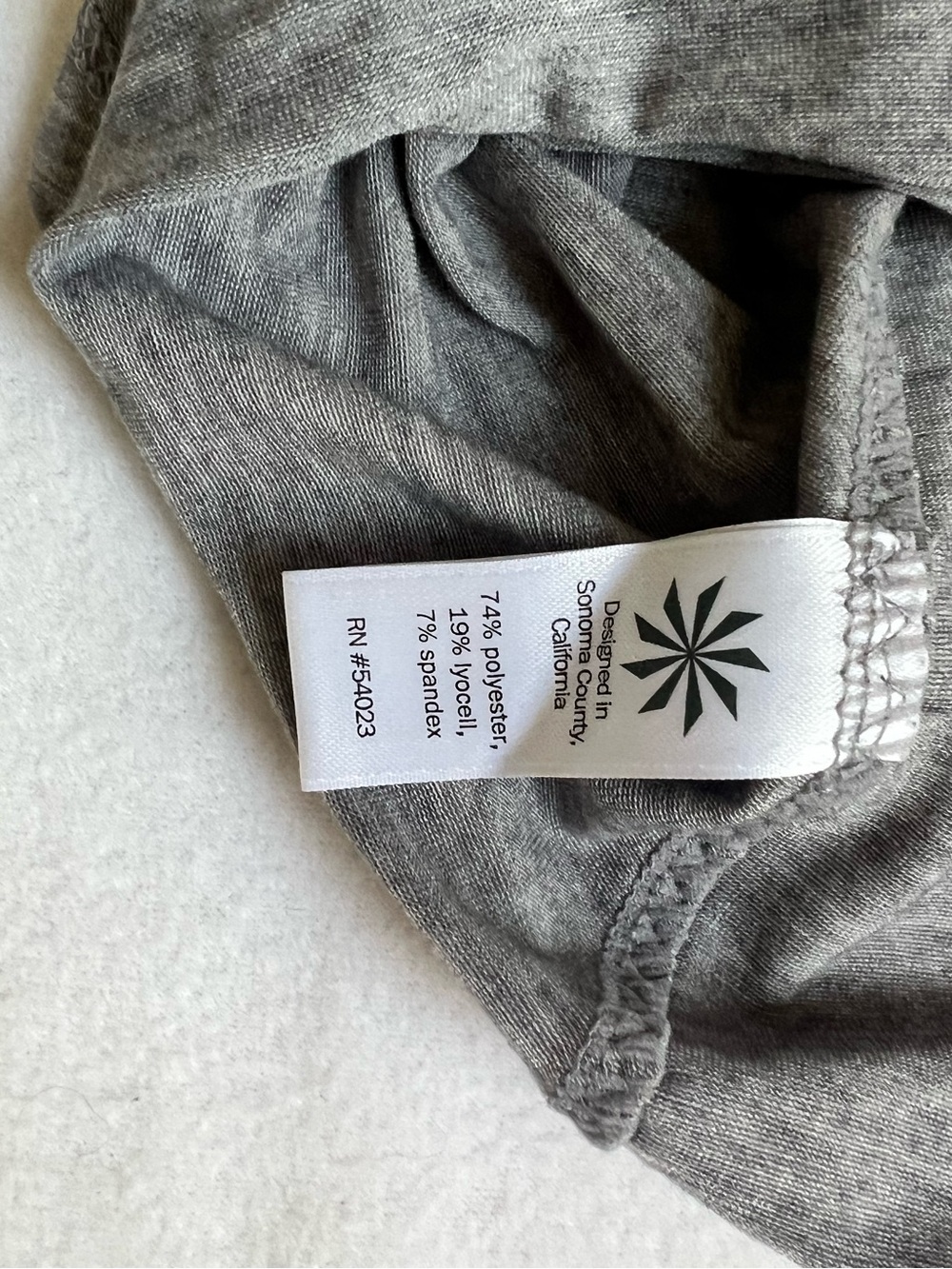 ATHLETA Gray Cross-Back Performance Tank Top - Picture 8 of 8